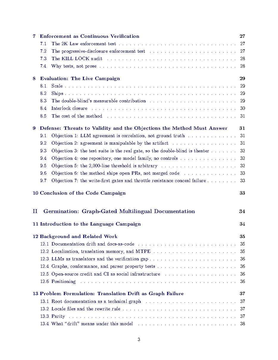 Original page 3 of All Gods Must Die: Adversarially Verified Transformation. The complete reading text appears above.