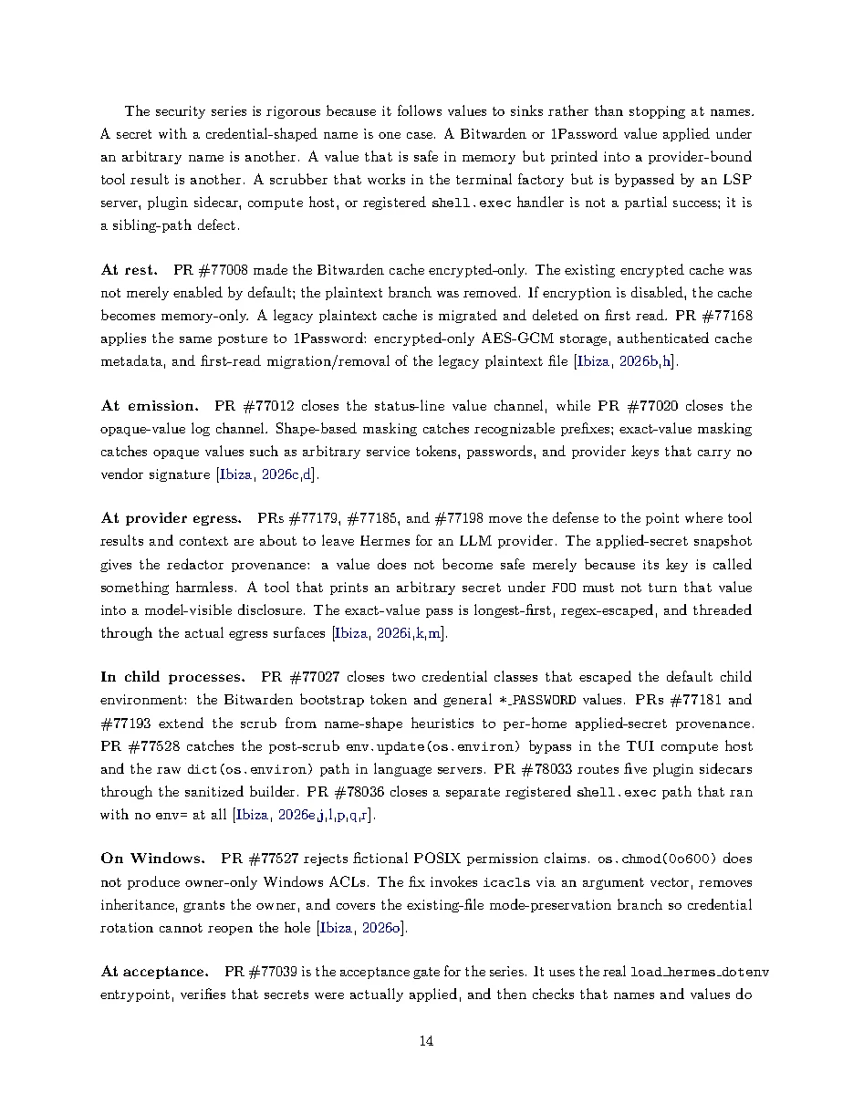 Original page 14 of All Gods Must Die: Adversarially Verified Transformation. The complete reading text appears above.