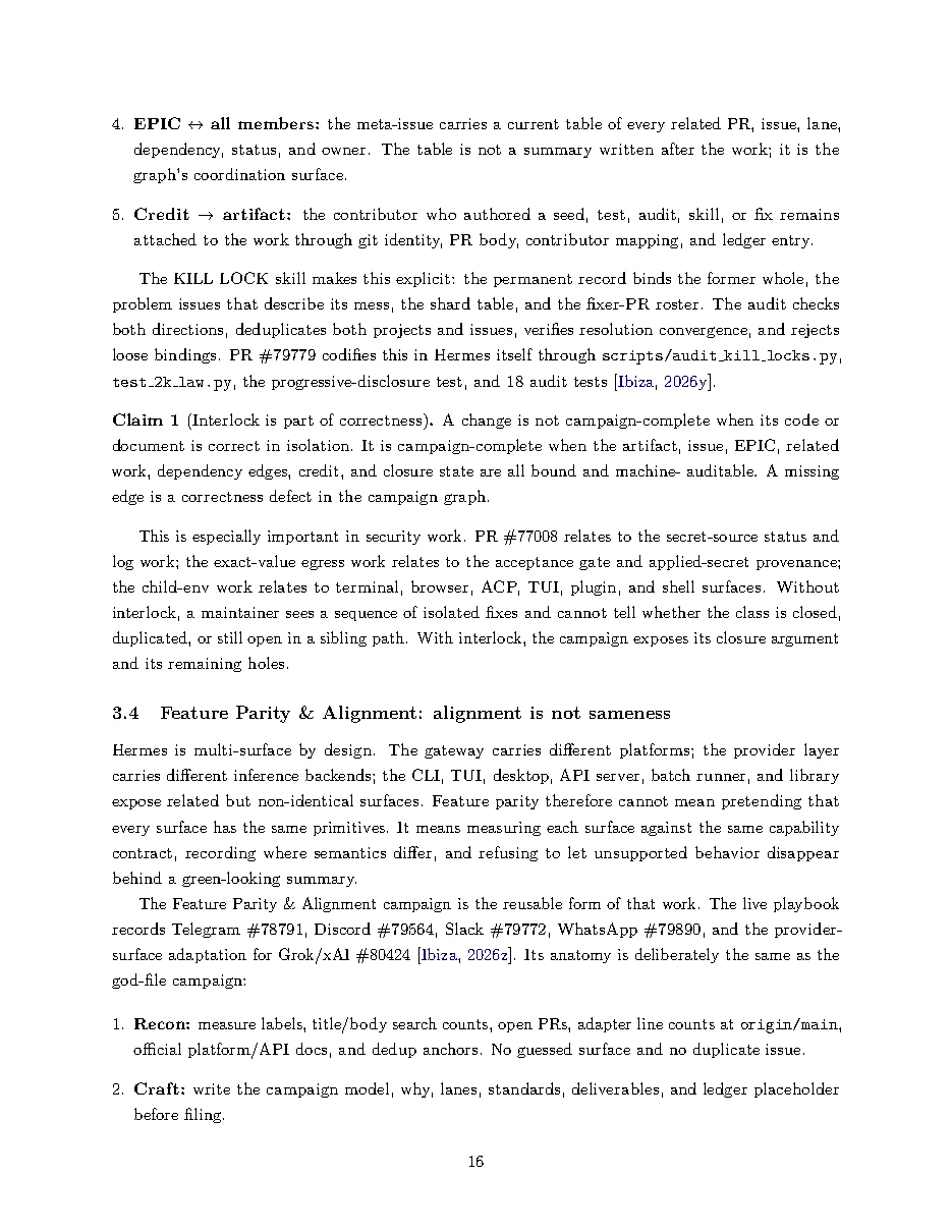 Original page 16 of All Gods Must Die: Adversarially Verified Transformation. The complete reading text appears above.