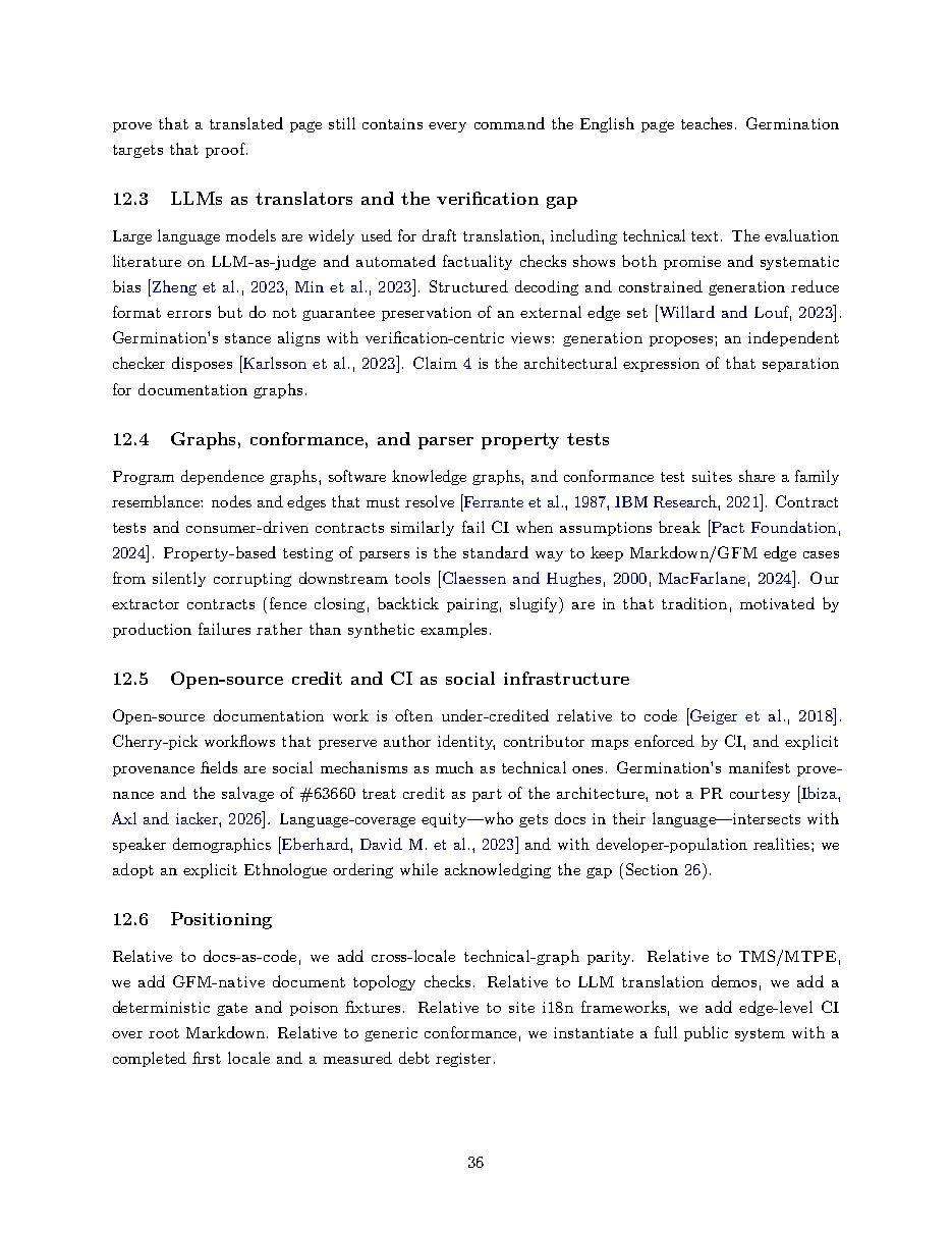 Original page 36 of All Gods Must Die: Adversarially Verified Transformation. The complete reading text appears above.