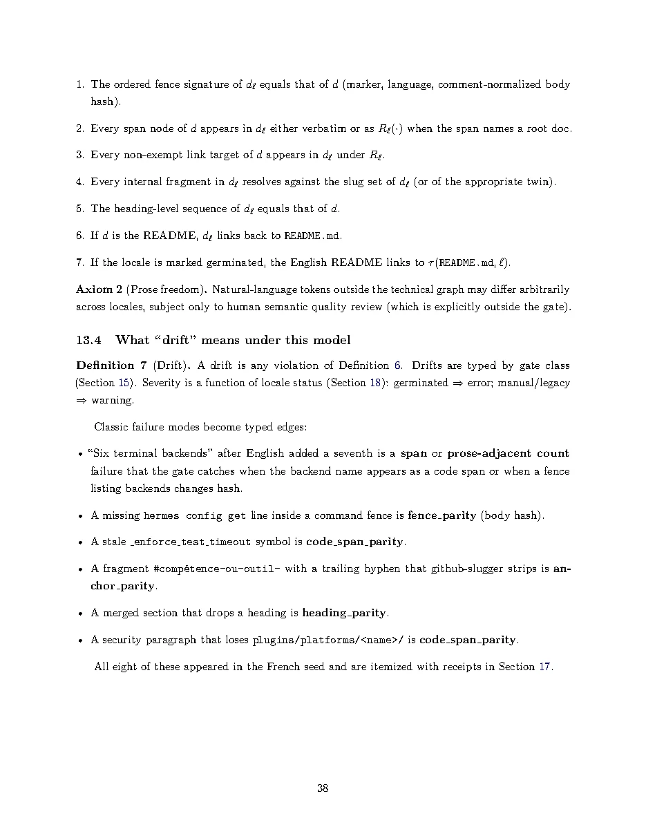 Original page 38 of All Gods Must Die: Adversarially Verified Transformation. The complete reading text appears above.