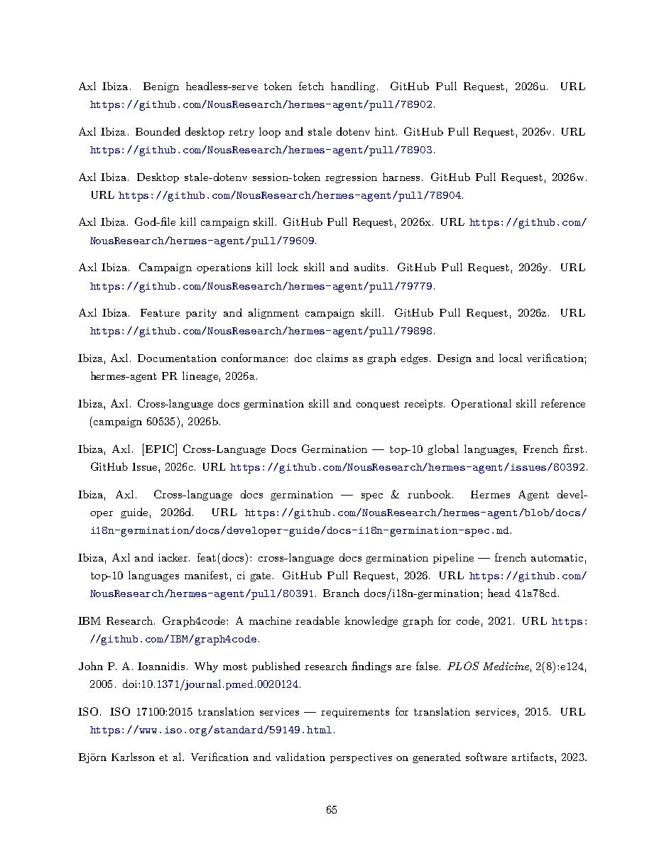 Original page 65 of All Gods Must Die: Adversarially Verified Transformation. The complete reading text appears above.