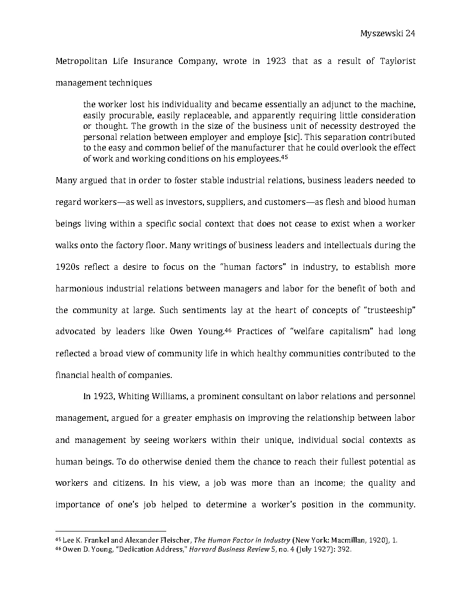Original page 25 of Responsible Riches: The Intellectual Development of Corporate Social Responsibility, 1920–1960. The complete reading text appears above.