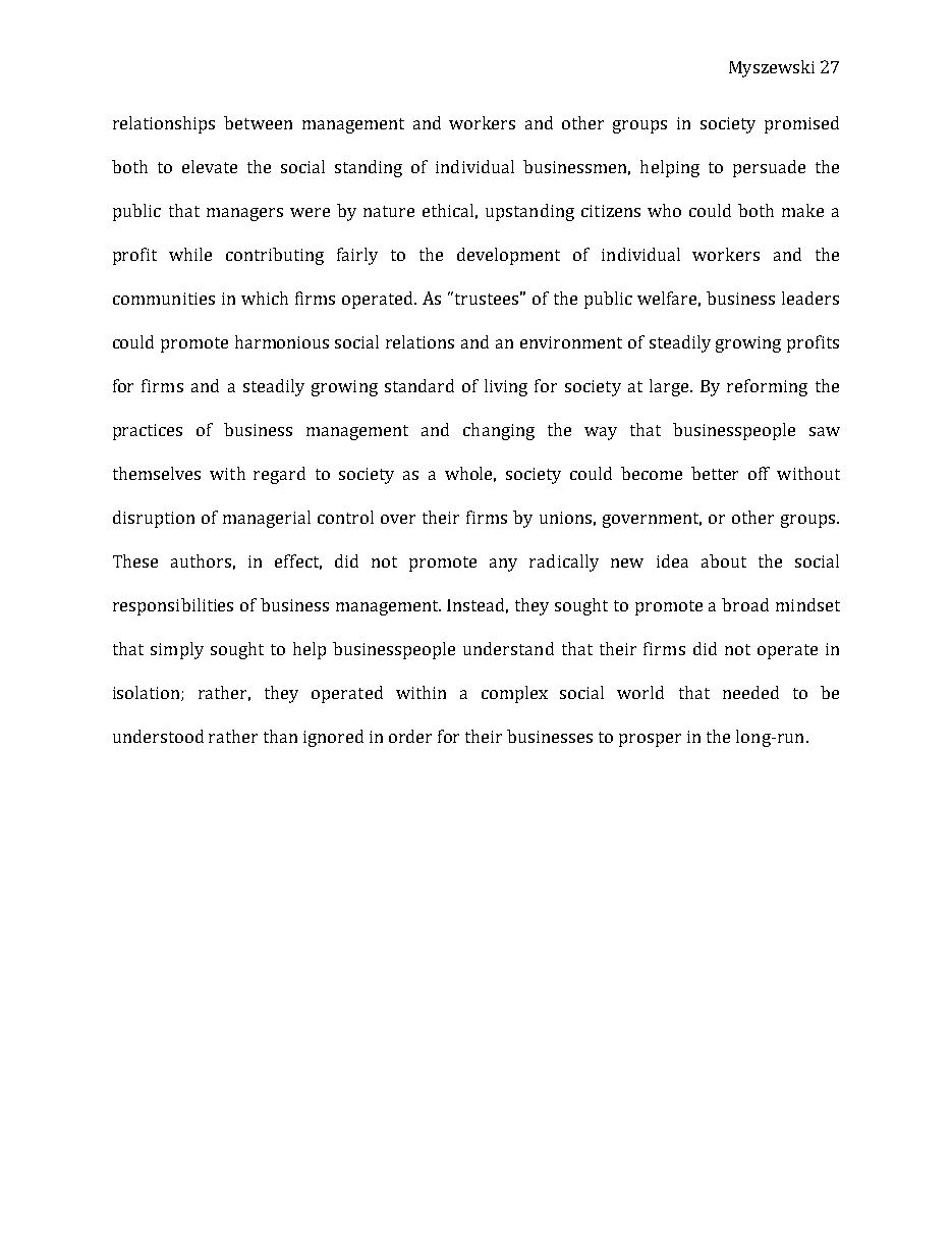 Original page 28 of Responsible Riches: The Intellectual Development of Corporate Social Responsibility, 1920–1960. The complete reading text appears above.