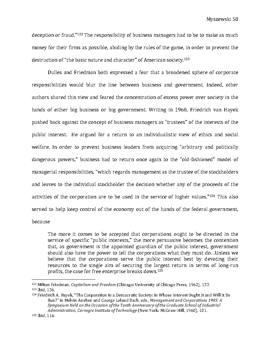 Original page 59 of Responsible Riches: The Intellectual Development of Corporate Social Responsibility, 1920–1960. The complete reading text appears above.